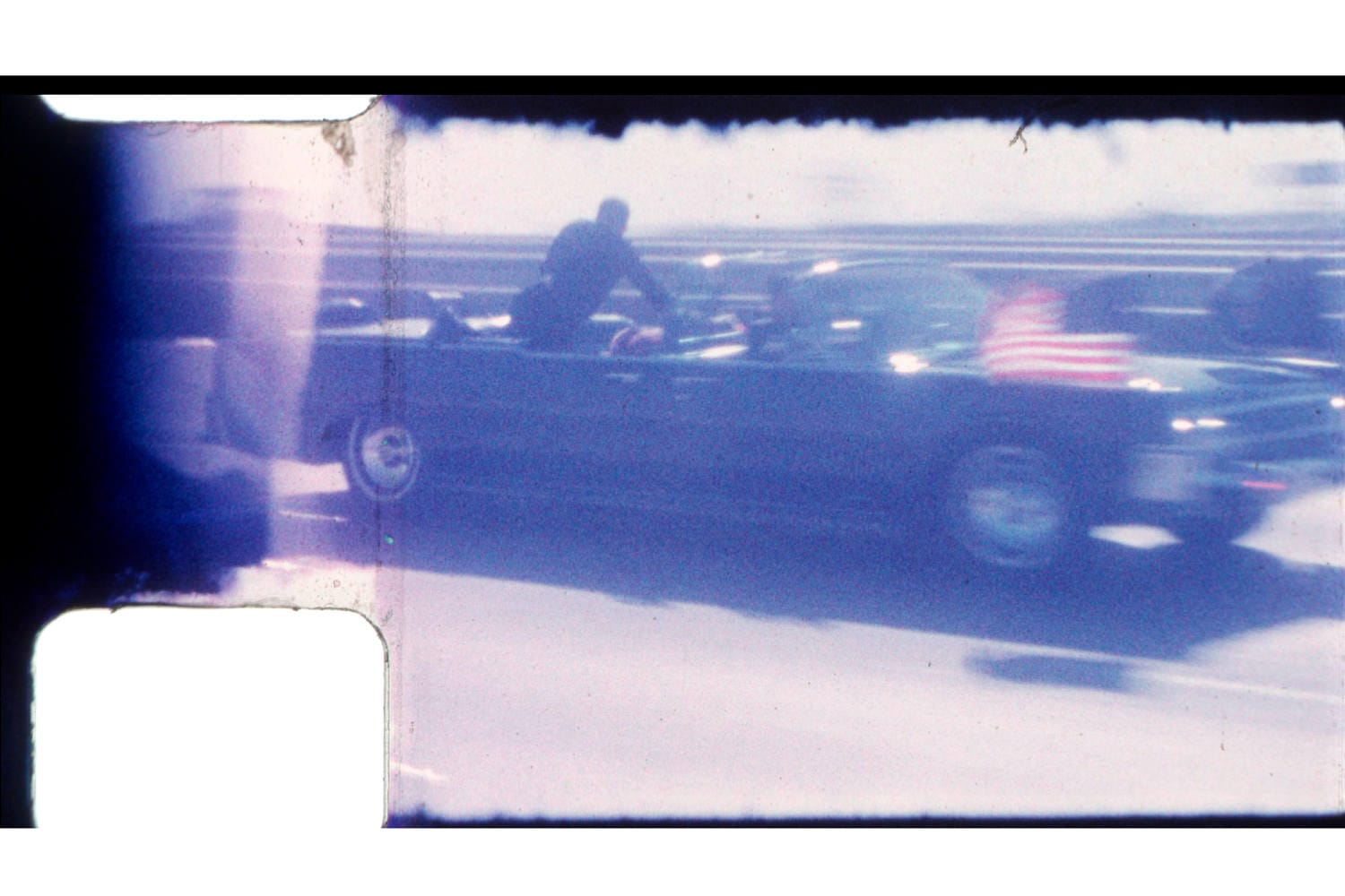 Footage of motorcade racing JFK to the hospital after he was shot sells for 7,500 at public sale
