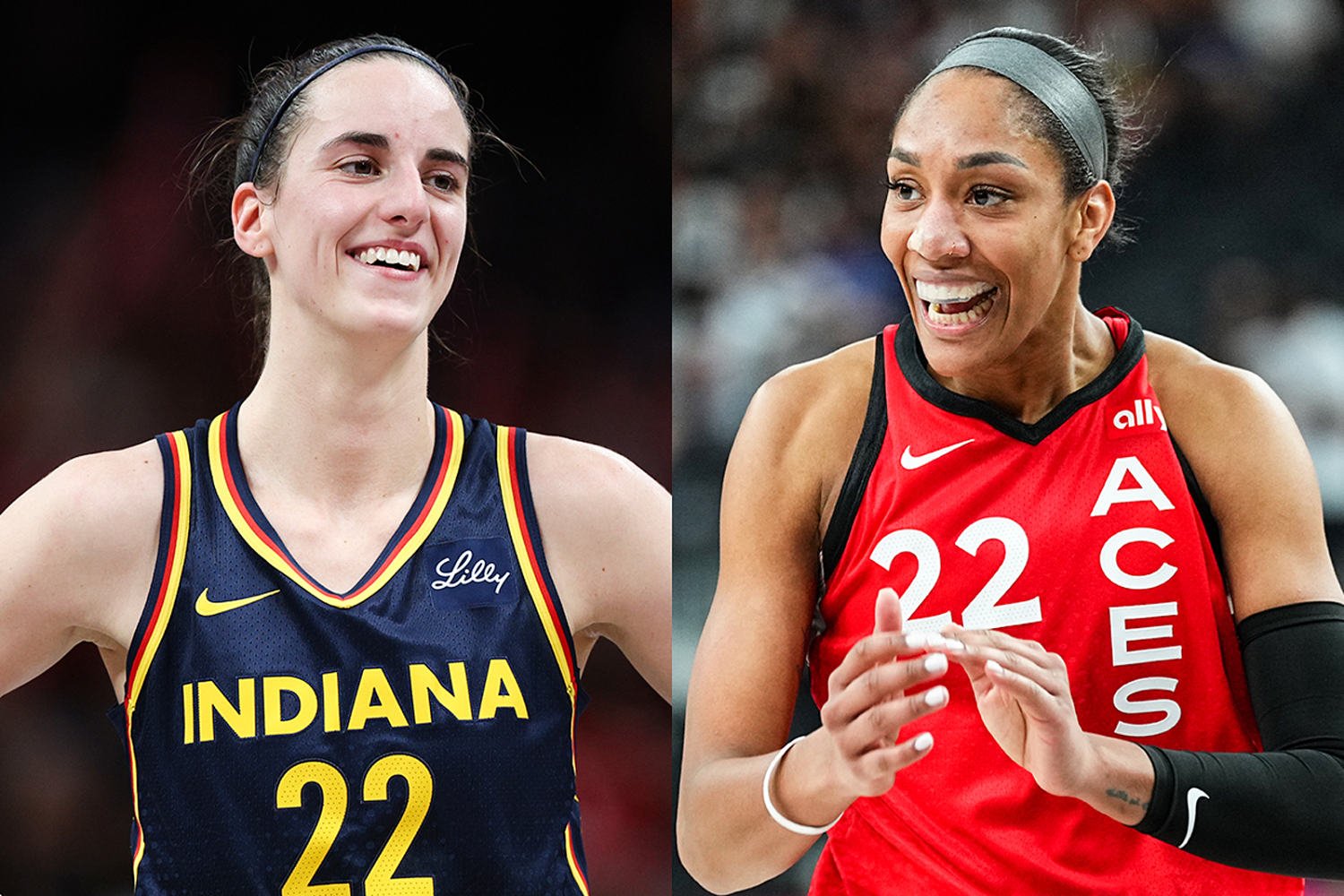 Caitlin Clark introduced as AP’s Rookie of the Year, A’ja Wilson as WNBA’s MVP