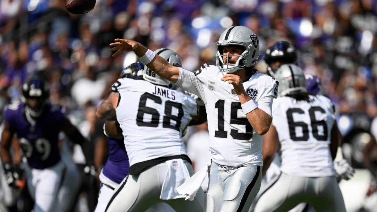 Las Vegas Raiders 26, Baltimore Ravens 23