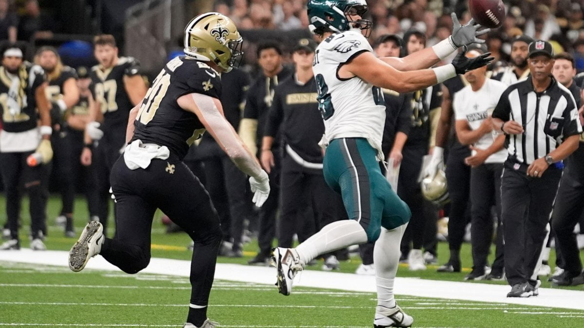 Philadelphia Eagles 15, New Orleans Saints 12