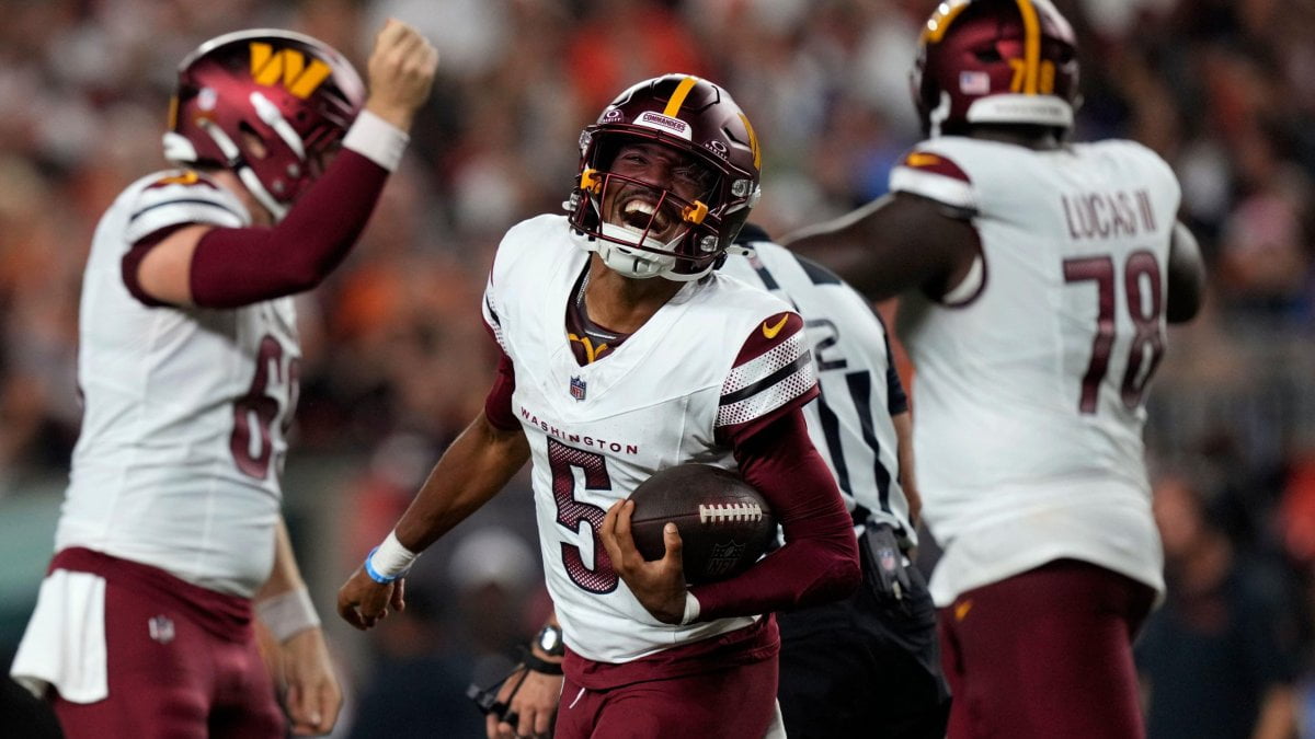 How Jayden Daniels stole the present within the Commanders’ Week 3 upset win