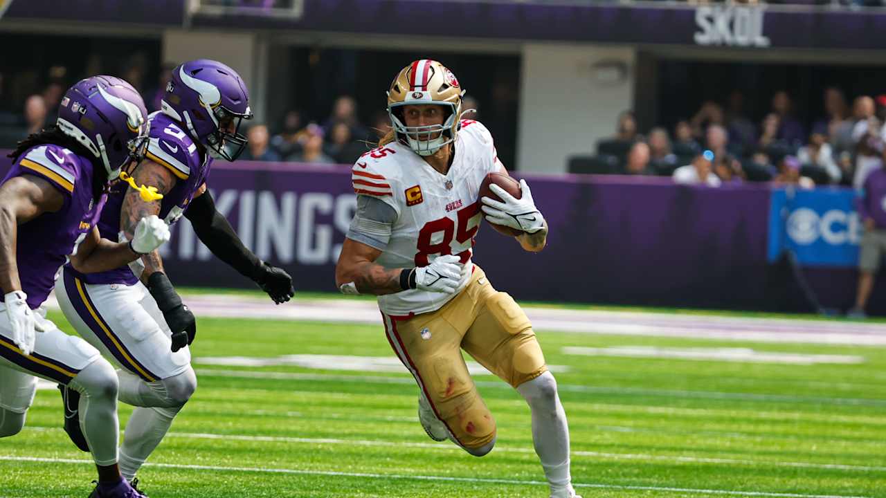 George Kittle y Charvarius Ward Batallando con Lesiones