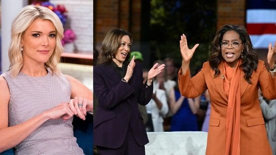 Megyn Kelly blasts ‘skinny Ozempic’ Oprah Winfrey over ‘ridiculous’ city corridor for Kamala Harris