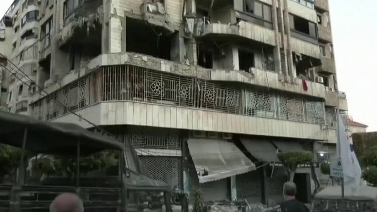 Israel strikes targets in central Beirut and southern suburbs