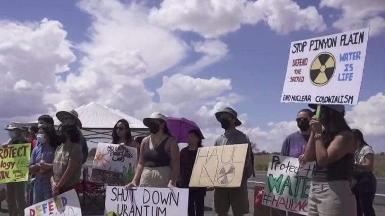 Native Americans residing on the Grand Canyon are combating to close down a close-by uranium mine