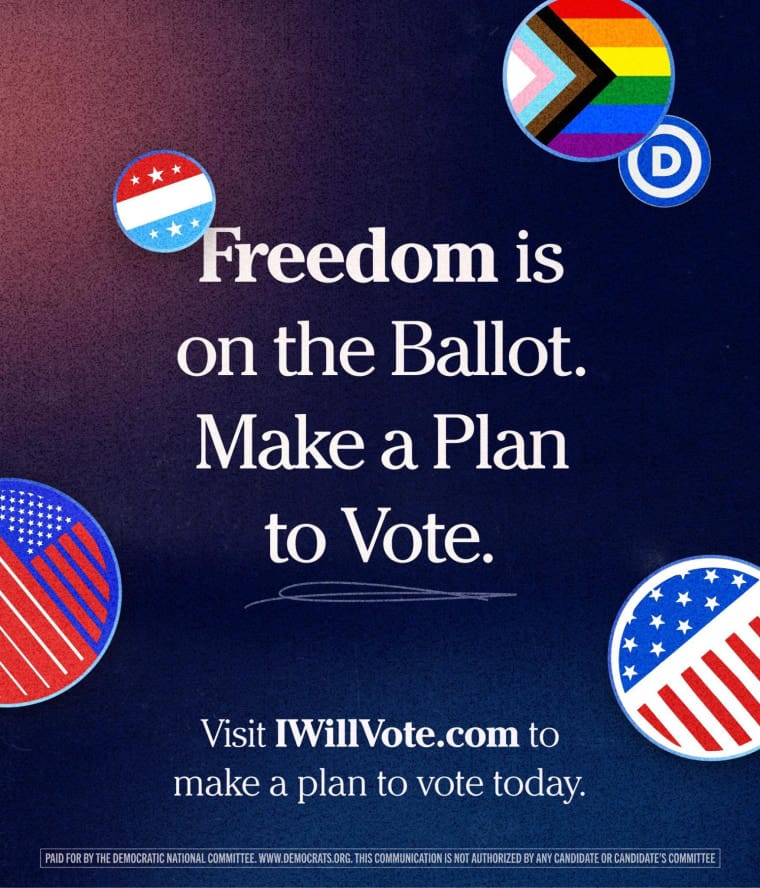 DNC rolls out six-figure advert purchase in LGBTQ publications in battleground states