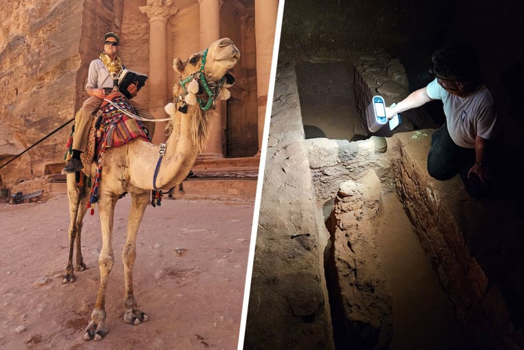 Secret underground tomb with 12 skeletons is present in Jordan’s Petra