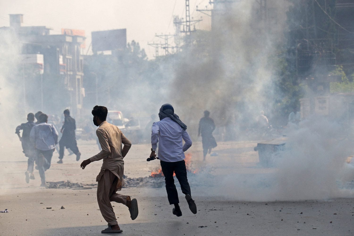 Pakistani police fireplace tear fuel at protesting college students as anger spreads over alleged on-campus rape