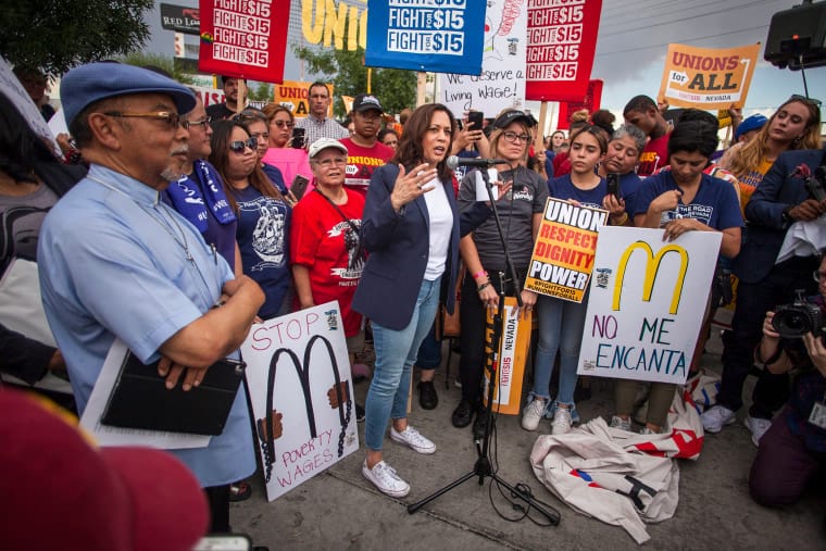 McDonald’s marketing campaign occasion highlights Trump-Harris battle for low-wage staff