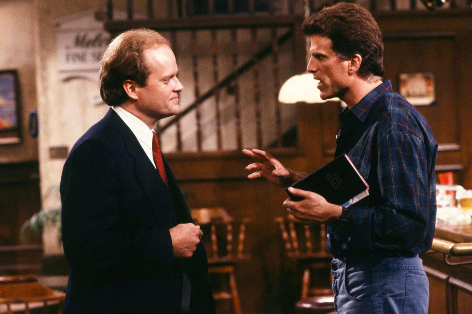 Ted Danson apologizes to Kelsey Grammer for ‘getting indignant’ at him once they have been on ‘Cheers’