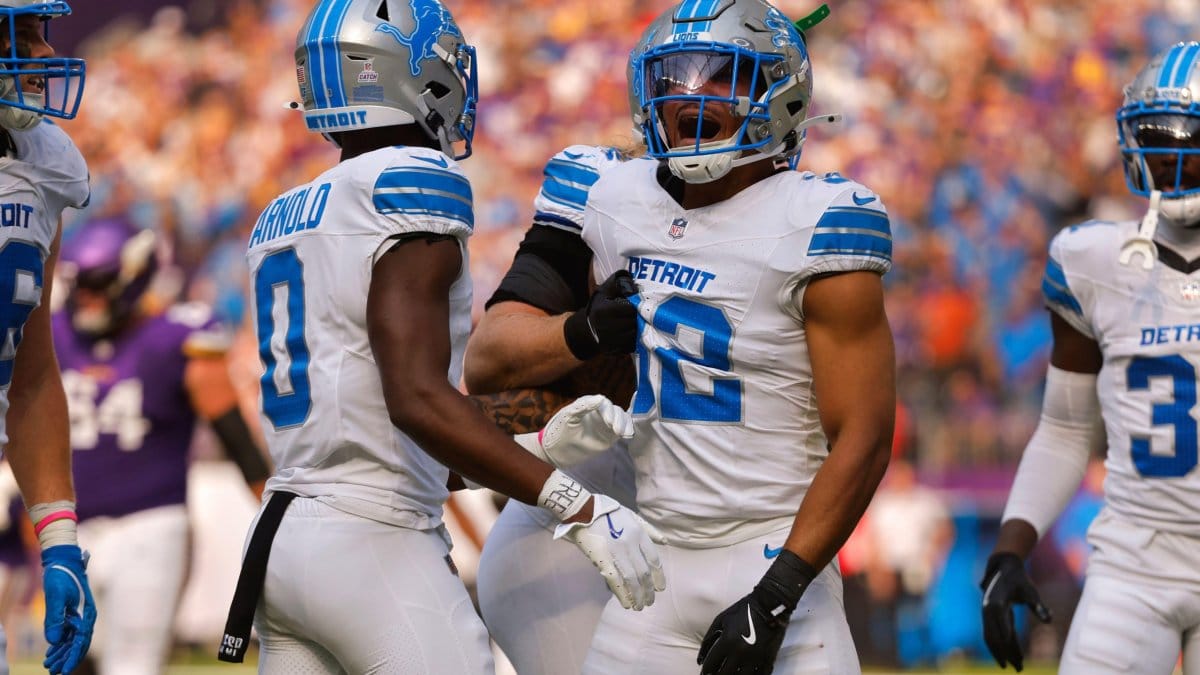 Detroit Lions 31, Minnesota Vikings 29