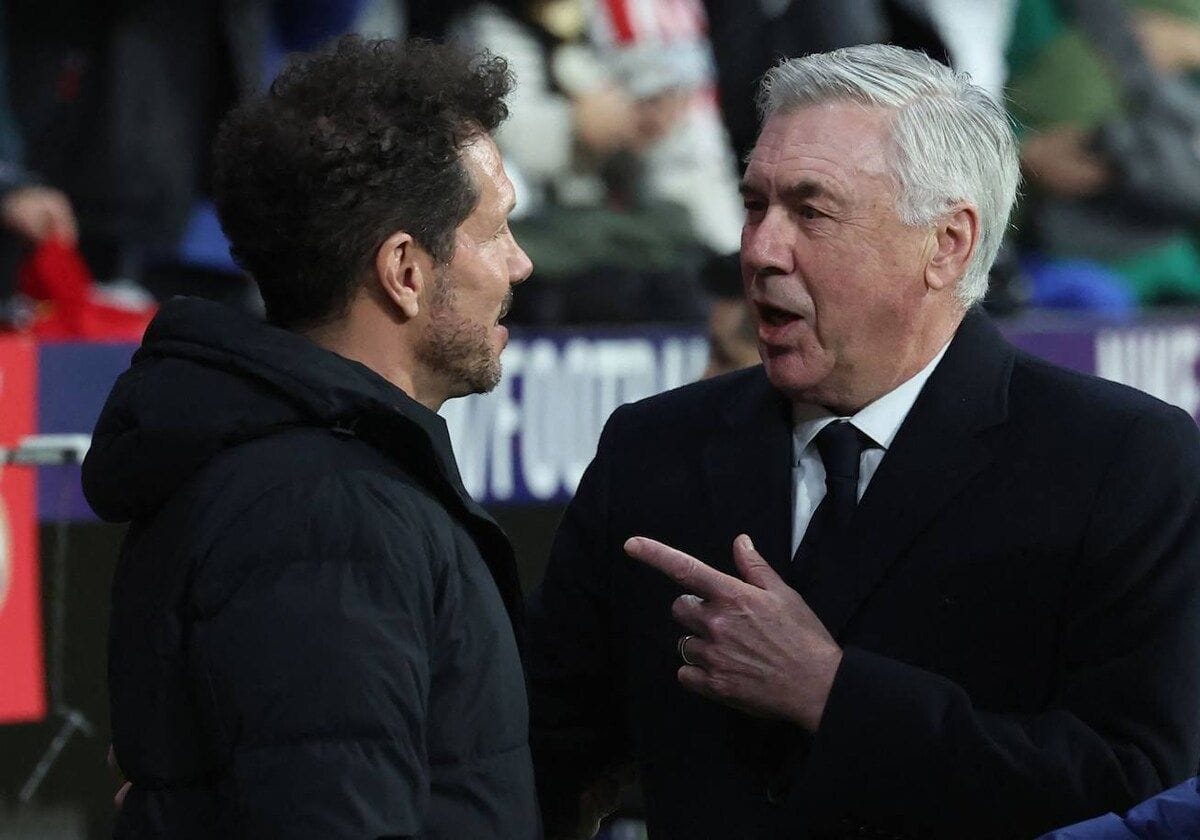 The unusual scenario which may see Carlo Ancelotti giving classes to Diego Simeone on administration