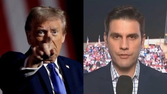 CNN reporter chokes on laughter overlaying Trump’s X-rated Arnold Palmer comment reside: Watch