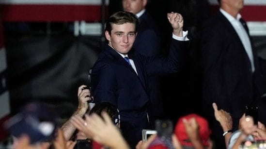 Trump reveals whether or not his son Barron Trump has discovered a girlfriend at NYU but