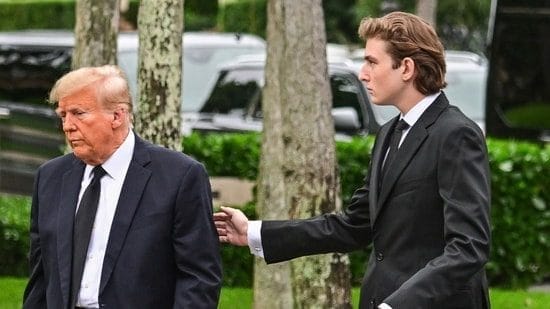 Barron Trump’s humble four-word reply when requested what his life has been like