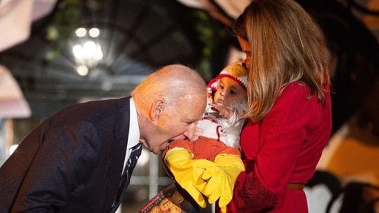 Joe Biden bites infants throughout Halloween occasion at White House
