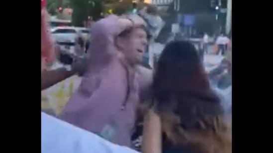 Anti-Israel protester units himself abaze outdoors of White House, horrifying movies floor