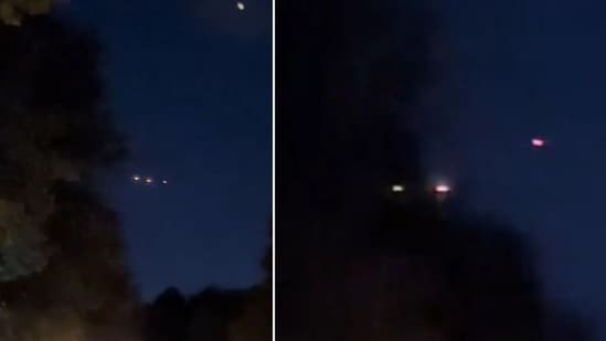 Fleet of glowing ‘UFOs’ dashing by way of the skies in Indiana leaves witnesses surprised: Watch
