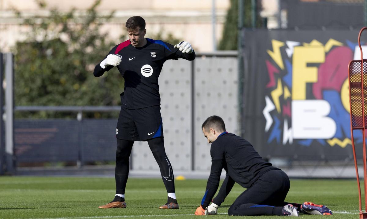 Wojciech Szczesny pleased to surrender place to Inaki Pena in Barcelona purpose