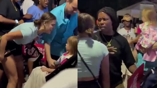 US Election 2024 News LIVE Today October 28, 2024: Harris supporter screams in little woman’s face, surprising video goes viral. Watch