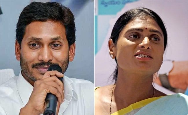 Jagan’s Mother Backs Sharmila As Siblings Clash