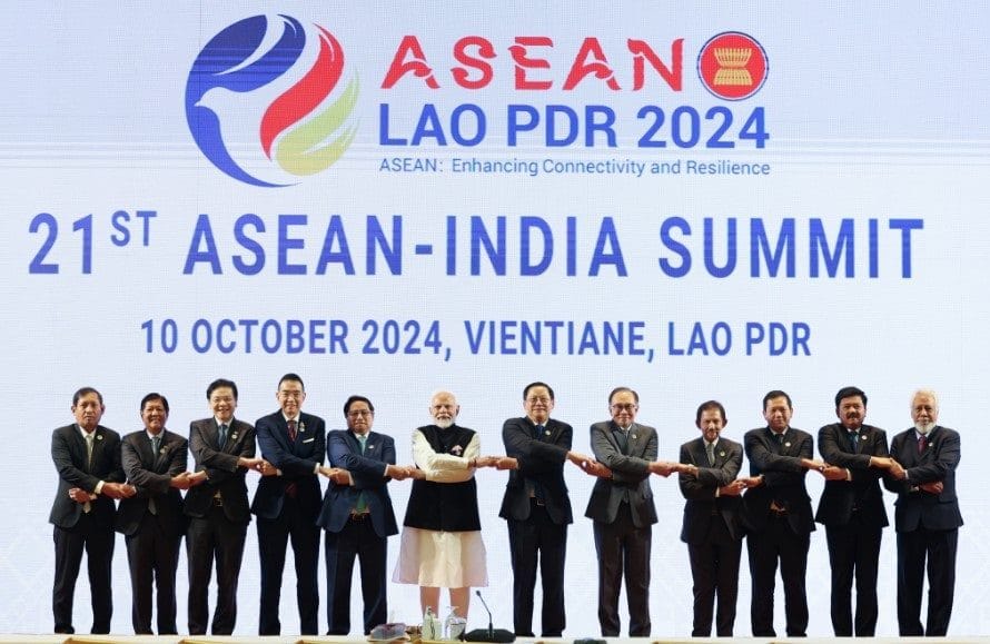 With Focus On ‘Act East’ Policy, PM Modi Meets Top Asian Leaders In Laos