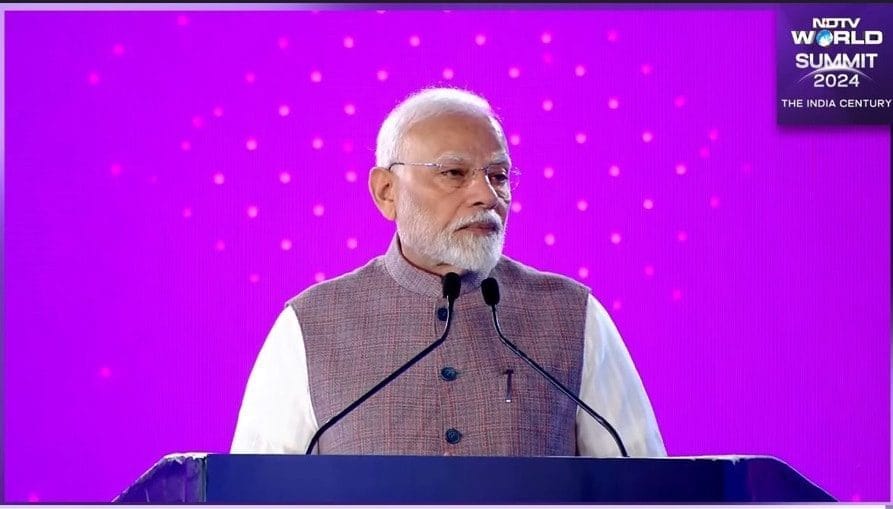 PM Modi At NDTV World Summit On Hard Work