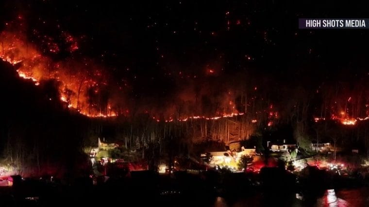 Northeast wildfires immediate new evacuations