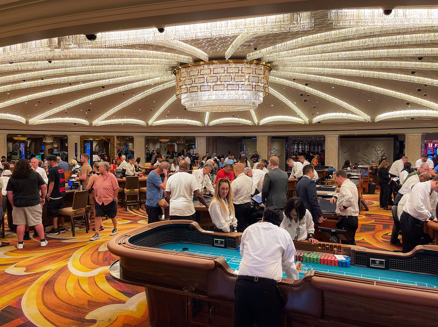 Las Vegas police arrest 57 placing on line casino employees, says union