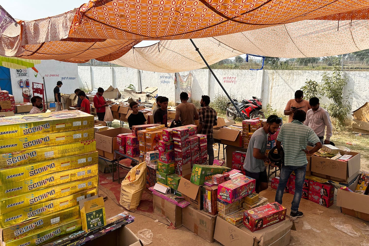 Their fireworks lit up Delhi at Diwali for many years. Pollution wiped them out.