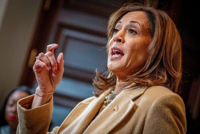 Harris slams Speaker Mike Johnson for saying the GOP might repeal CHIPS Act