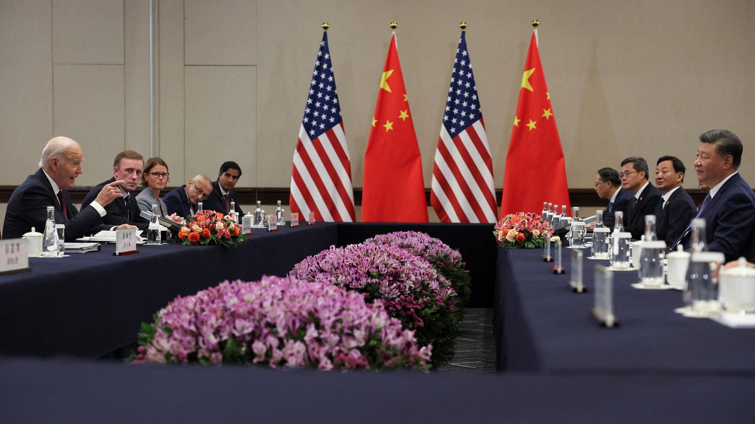 Xi says he’ll work with Trump crew as he meets Biden in Peru