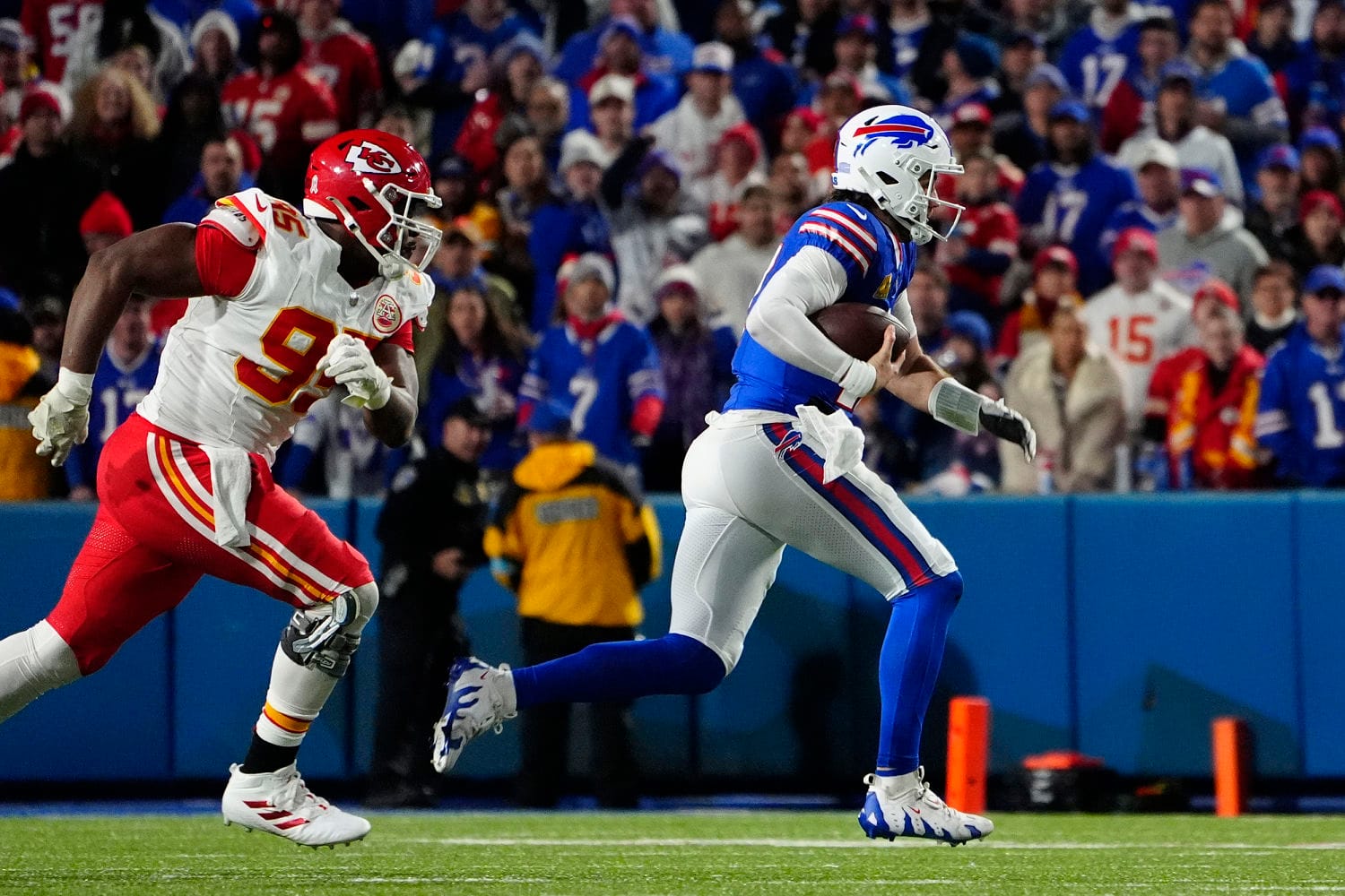 The Bills ended the Chiefs’ undefeated season, however now they should beat them within the playoffs