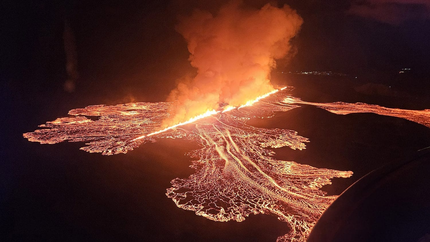 Icelandic volcano erupts for seventh time in a 12 months
