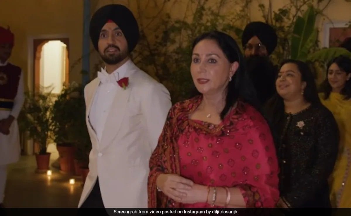 Diljit Dosanjh Gets Royal Welcome In Jaipur From Princess Diya Kumari Ahead Of Dil-Luminati Concert