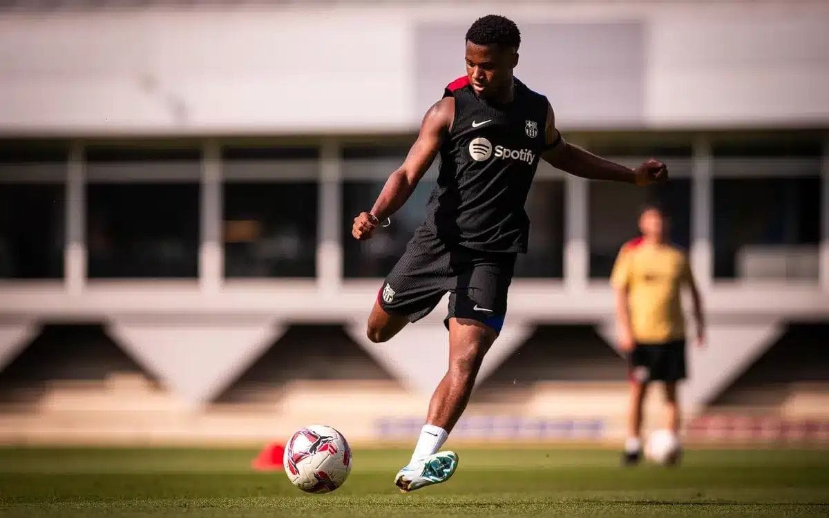 Injury points more likely to get in the best way of Ansu Fati exit from Barcelona
