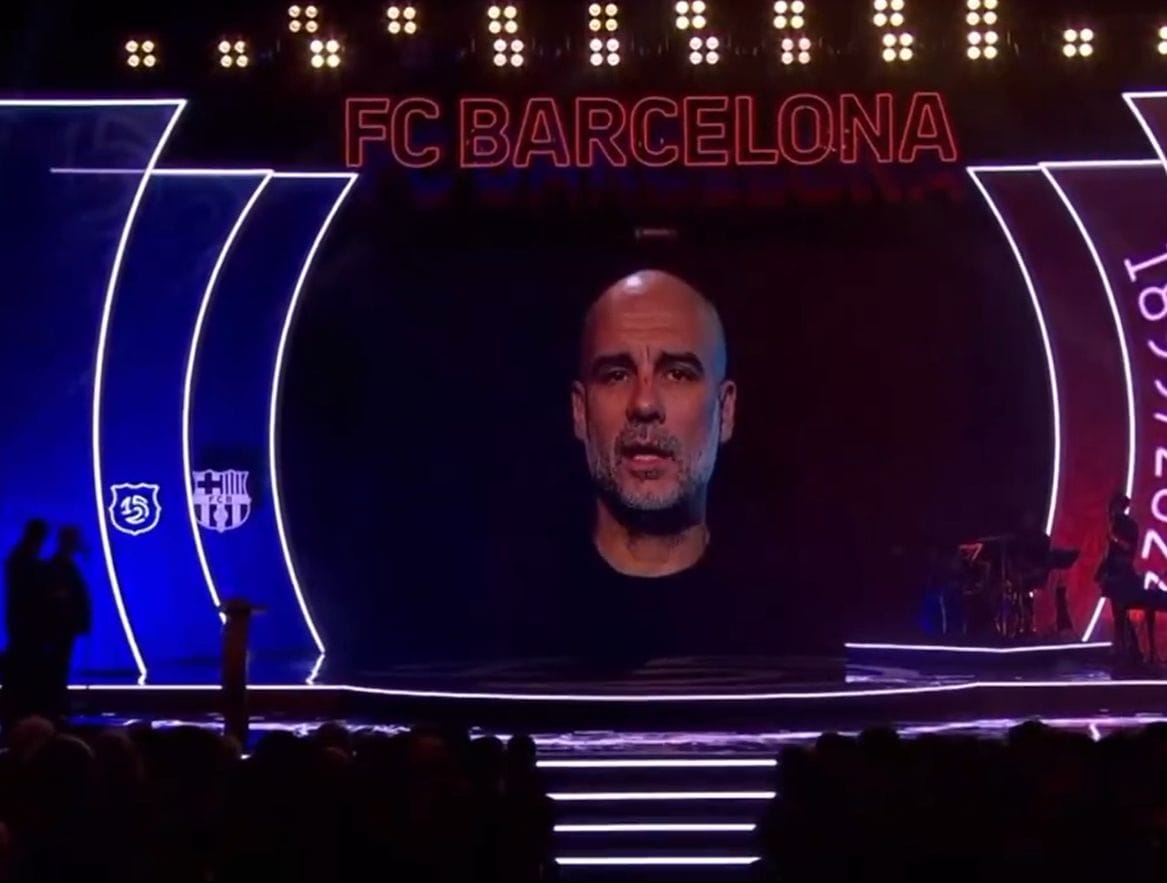 WATCH: Xavi Hernandez’s spouse goes viral after response to Pep Guardiola singing at Barcelona one hundred and twenty fifth celebration