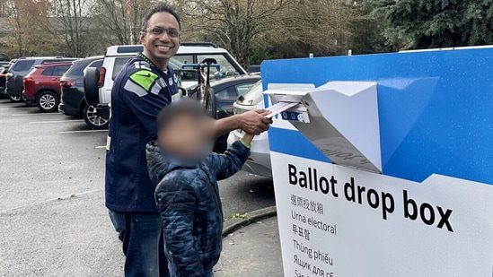 Indian-origin Amazon techie’s highly effective be aware after voting in US election: ‘Voice issues’ | Trending