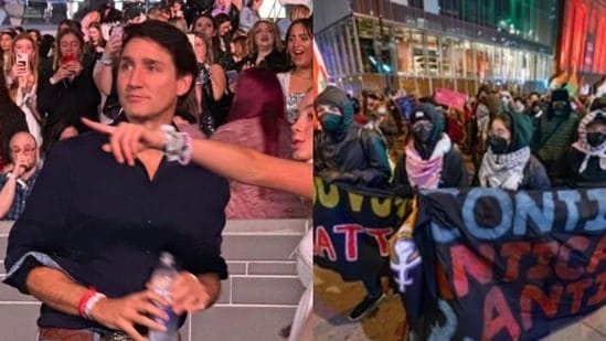 Canadian PM Trudeau caught dancing at Taylor Swift live performance amid violent riots in Montreal