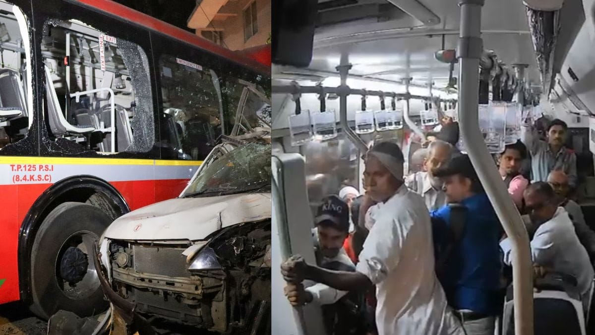 Videos Emerge From Inside Bus During Mumbai Crash That Killed 7