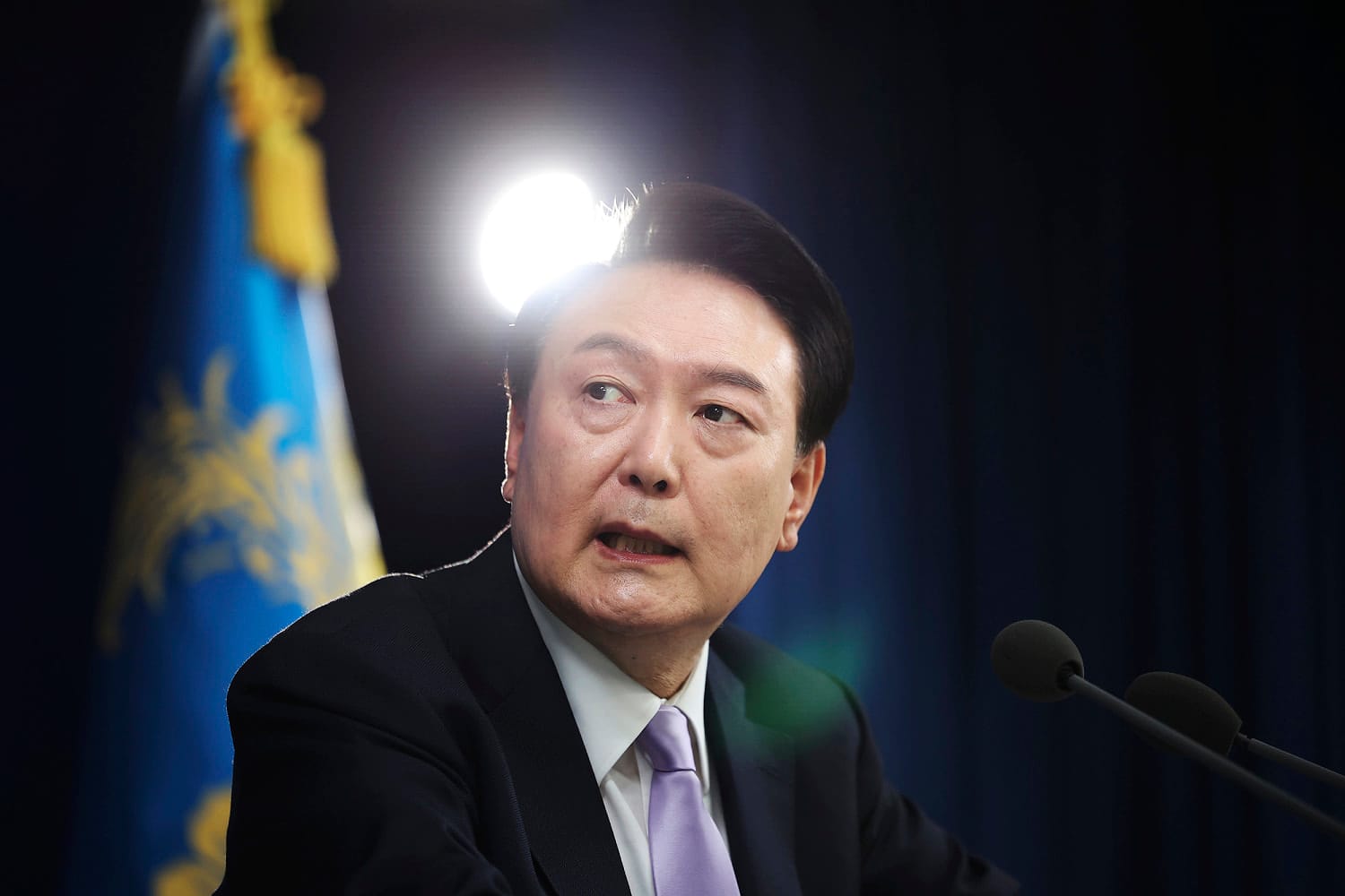 Yoon mustn’t stay as South Korean president, his get together chief says
