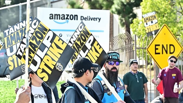Amazon employees strike at 7 services, concentrating on vacation supply rush