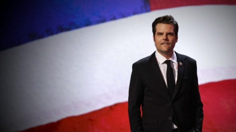 New report says Matt Gaetz might have violated legal guidelines on prostitution, statutory rape