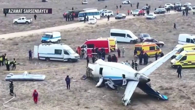 Dozens lifeless after Russia-bound airplane crashes