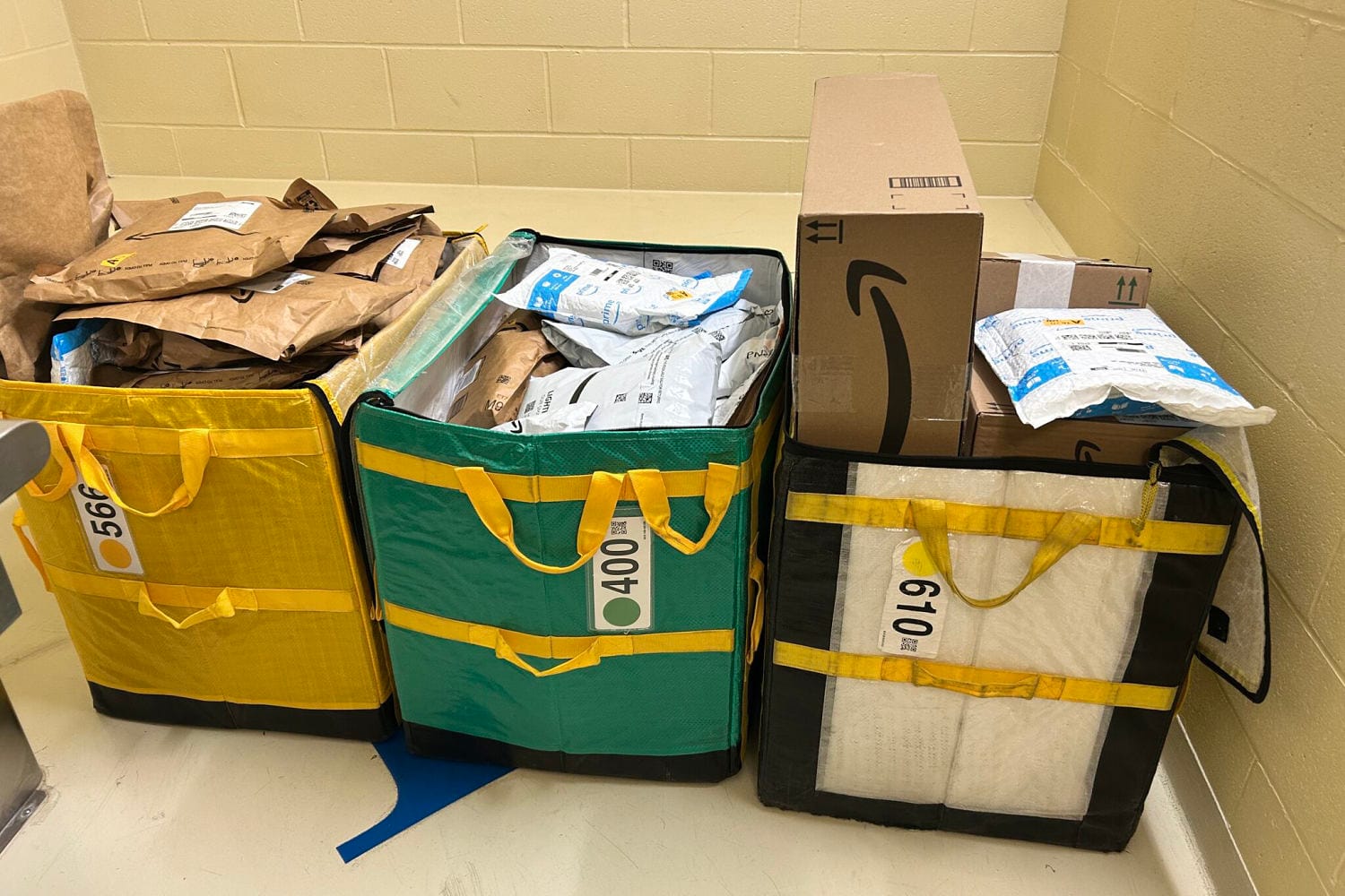 ‘Stressed’ Amazon driver abandons 80 packages in Mass. woods throughout vacation delivery rush