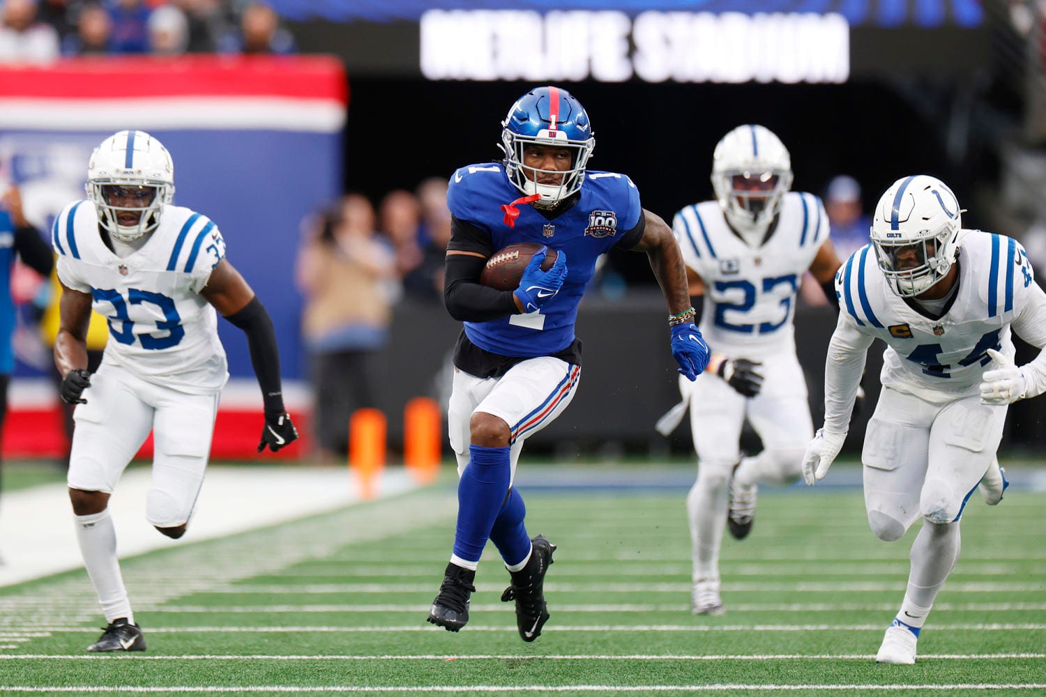 The New York Giants picked the worst time for his or her first residence win of the season