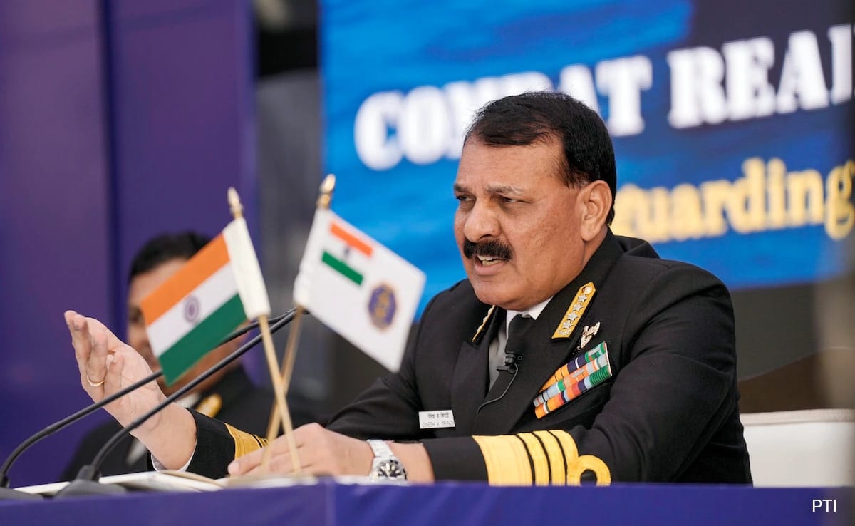 Navy Chief Dinesh Okay Tripathi Confirms India Tested 3,500-km Range Nuclear-Capable Missile