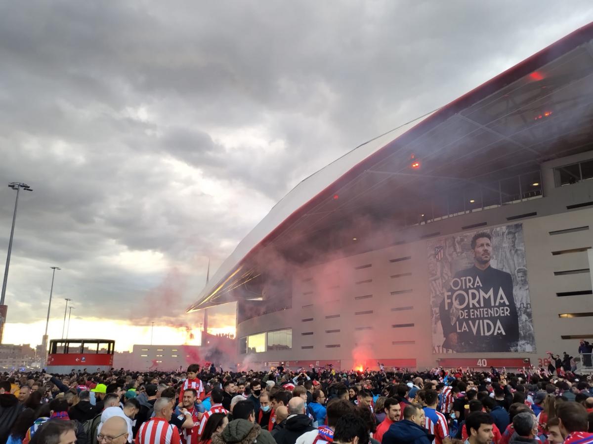 16 Atletico Madrid ultras arrested for vandalism and threats