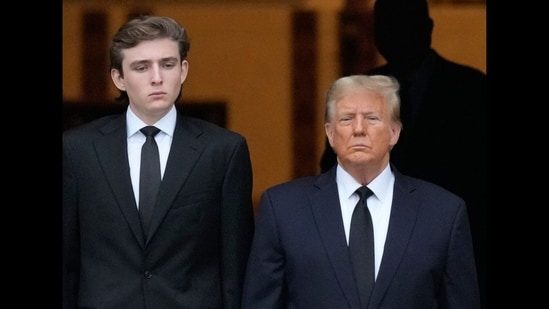 Trump credit son Barron for Joe Rogan podcast look, ‘Dad I am unable to imagine…’