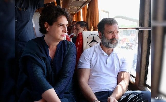 Gandhi Siblings Leave For Simmering Sambhal, UP Cops Ready To Stop Them